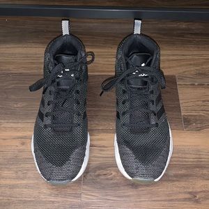 Black Adidas Basketball Shoes